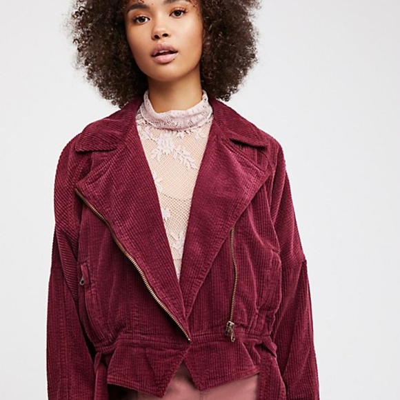 Free People Jackets & Blazers - Final Sale Free People Slouchy Dolman Moto Jacket